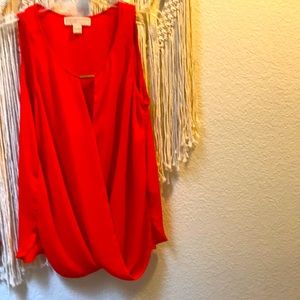 MK. Gorgeous Candy apple silky top